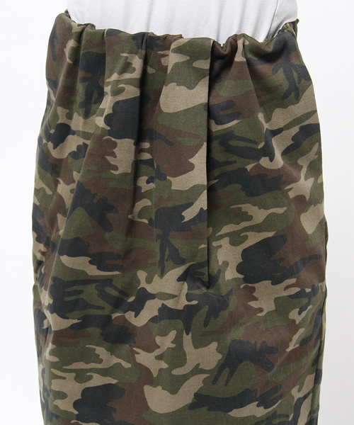 CIAOPANIC（チャオパニック）の「【Ciaopanic】ウエストギャザーカモSK（スカート・レディース・その他11・FREE）」の8枚目の写真