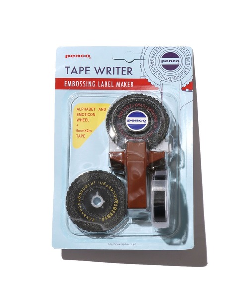 PENCO（ペンコ）の「penco/ペンコ テープライター レトロ（ステッカー/テープ・メンズ・イエロー/ネイビー/ピンク/アイボリー/ブラウン・FREE）」の6枚目の写真