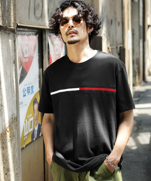 セール】TOMMY HILFIGER/トミーヒルフィガー ラインフラッグチノ 半袖 Tシャツ(Tシャツ/カットソー)|TOMMY HILFIGER( トミーヒルフィガー)のファッション通販 - ZOZOTOWN セール】TOMMY HILFIGER/トミーヒルフィガー ラインフラッグチノ 半袖 Tシャツ(Tシャツ/カットソー)|TOMMY HILFIGER( トミーヒルフィガー)のファッション通販 - ZOZOTOWN