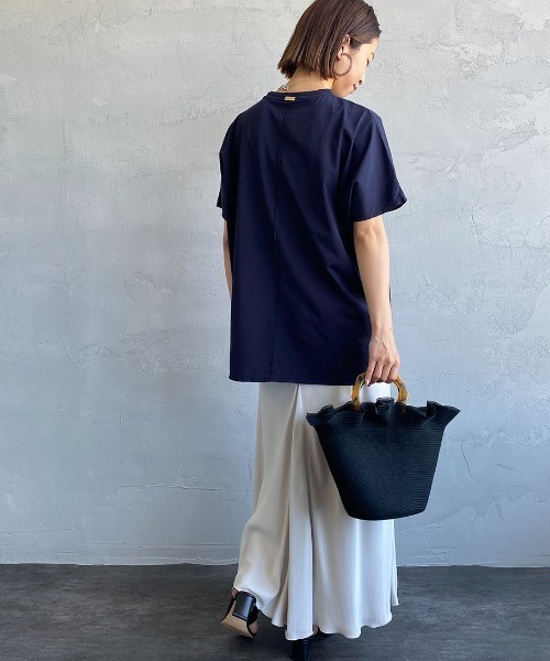 MICA&DEAL マイカ&ディール カットソー Tシャツ 変形 MICA&DEAL】マイカ＆ディール MERTON T-shirt | MANO（マーノ