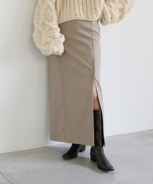 select MOCA(セレクトモカ)の「スクエアロングブーツ(ブーツ・レディース・ブラック/ブラウン・SMALL/MEDIUM/LARGE)」の7枚目の写真