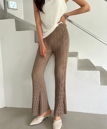 NANING9 | NANING9 切りっぱなしバンディングプリーツパンツ(その他パンツ)