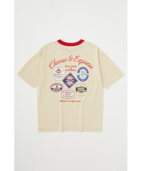 【moussy】Disney I You Lots 半袖Tシャツ Disney SERIES CREATED by MUS | MD OT TINY Tシャツ / LADY (T
