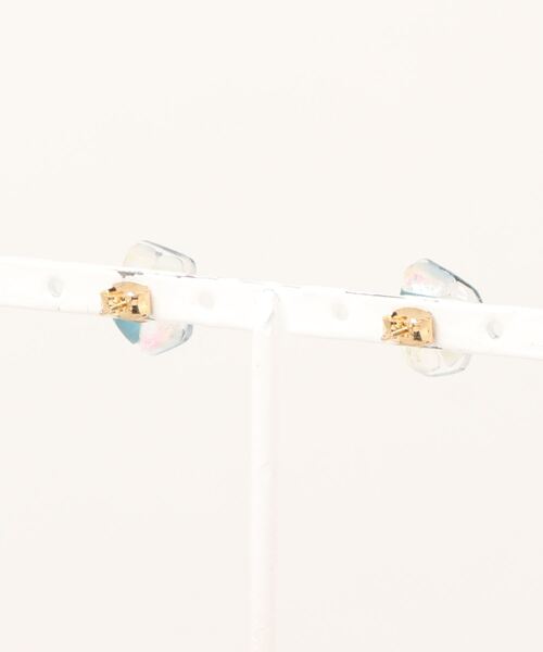 tone(トーン)の「【sawa】多角形ピアス(Sサイズ)(MA)(ピアス(両耳用)・レディース・パープル/グレー/グリーン系その他/ラベンダー・FREE)」の15枚目の写真