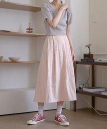 UNE MANSION | ワッシャーフレアロングスカート(スカート)