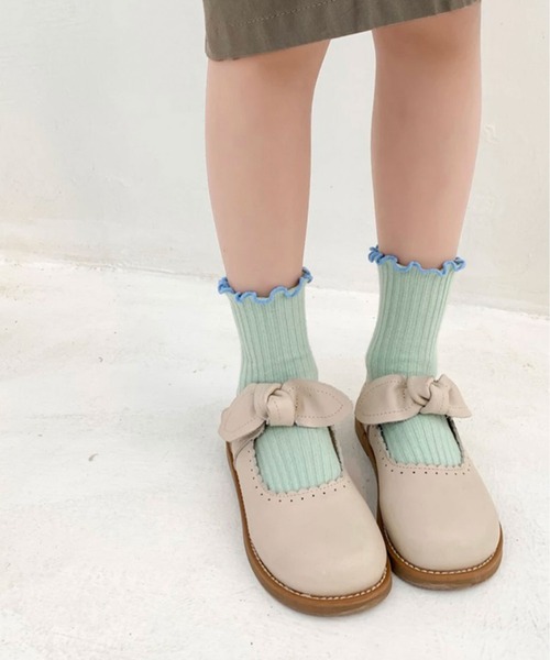 Bambin（ボンバン）の「【 Bambin / ボンバン 】 メロウ リブ ソックス 3足セット（ソックス/靴下・キッズ・A/B・L/XL/M/S）」の4枚目の写真