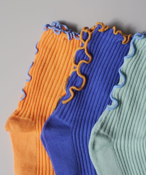 Bambin（ボンバン）の「【 Bambin / ボンバン 】 メロウ リブ ソックス 3足セット（ソックス/靴下・キッズ・A/B・L/XL/M/S）」の17枚目の写真