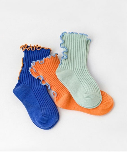 Bambin（ボンバン）の「【 Bambin / ボンバン 】 メロウ リブ ソックス 3足セット（ソックス/靴下・キッズ・A/B・L/XL/M/S）」の18枚目の写真