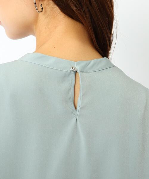 DRESKIP(ドレスキップ)の「◆ボウタイ風ブラウス(シャツ/ブラウス・レディース・サックスブルー/ホワイト系3/ブラック系/ナチュラル・03/02/04)」の9枚目の写真