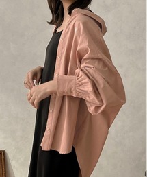 【apres jour clair】ワンポイント刺繍シャツ【ZOZOTOWN限定アイテム】