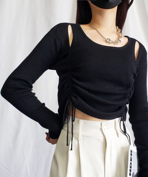 me+em select（ミームセレクト）の「カットアウトシャーリングリボン