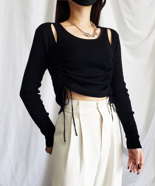 me+em select（ミームセレクト）の「カットアウトシャーリングリボン