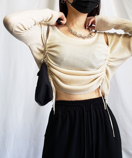 me+em select（ミームセレクト）の「カットアウトシャーリングリボン