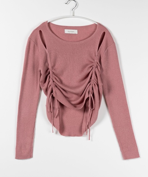 Glenn Martens  カットアウトリブニットトップス　M カットアウトリブニットトップス - ブラック - レディース | H&M JP