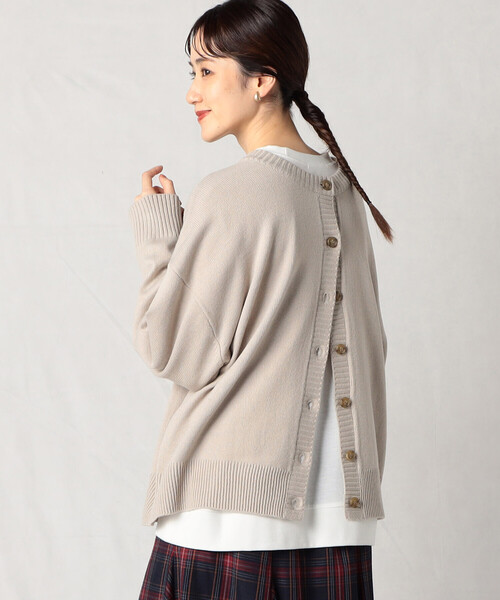 Comme Ca Mature(コムサマチュア)の「【セットアイテム】 ロンT+カーディガン(カーディガン/ボレロ・レディース・ブラック/サーモンピンク/グリーン/グレイッシュベージュ・FREE)」の17枚目の写真