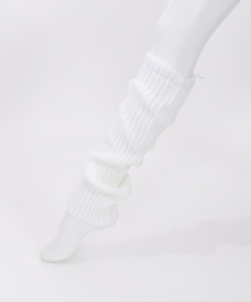 FickleBebe（フィクルベベ）の「ＦＢレッグウォーマー（レッグウォーマー・レディース・ホワイト/ブラック/ピンク/ブルーグレー・FREE）」の17枚目の写真