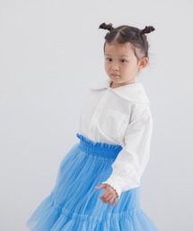 LOWRYS FARM | パデッドカラーブラウス　122640(シャツ/ブラウス)