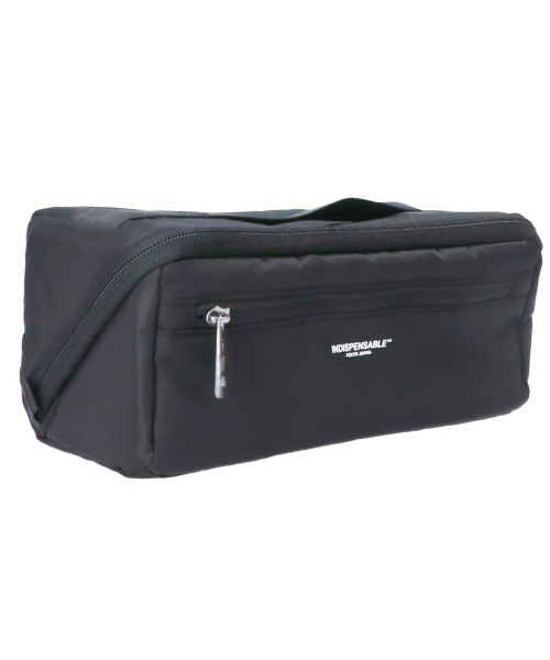 INDISPENSABLE （インディスペンサブル）の「【INDISPENSABLE / インディスペンサブル】IDP GADGET CASE BITE ECONYL MS  ガジェットケース3.5L（ハンドバッグ・メンズ・ブラック・フリー）」の5枚目の写真