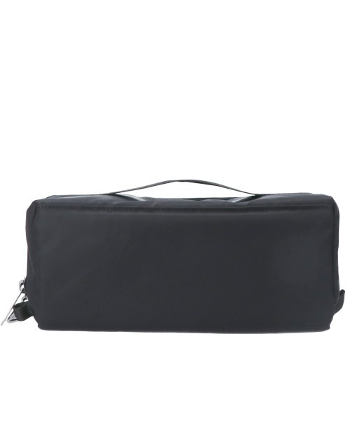 INDISPENSABLE （インディスペンサブル）の「【INDISPENSABLE / インディスペンサブル】IDP GADGET CASE BITE ECONYL MS  ガジェットケース3.5L（ハンドバッグ・メンズ・ブラック・フリー）」の6枚目の写真