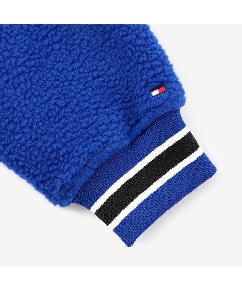 TOMMY HILFIGER(トミーヒルフィガー)の「KIDS ジップスルーバーシティジャケット(スタジャン・キッズ・ブルー・80cm/110cm/120cm/90cm/100cm)」の6枚目の写真