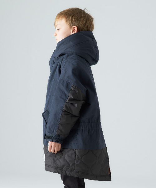 Smoothy（スムージー）の「SMOOTHY Mod's coat / スムージー モッズコート（モッズコート・キッズ・カーキ/ネイビー・MEDIUM/LARGE/X-LARGE/SMALL）」の8枚目の写真