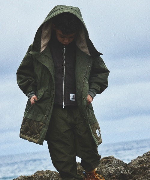 Smoothy（スムージー）の「SMOOTHY Mod's coat / スムージー モッズコート（モッズコート・キッズ・カーキ/ネイビー・MEDIUM/LARGE/X-LARGE/SMALL）」の9枚目の写真