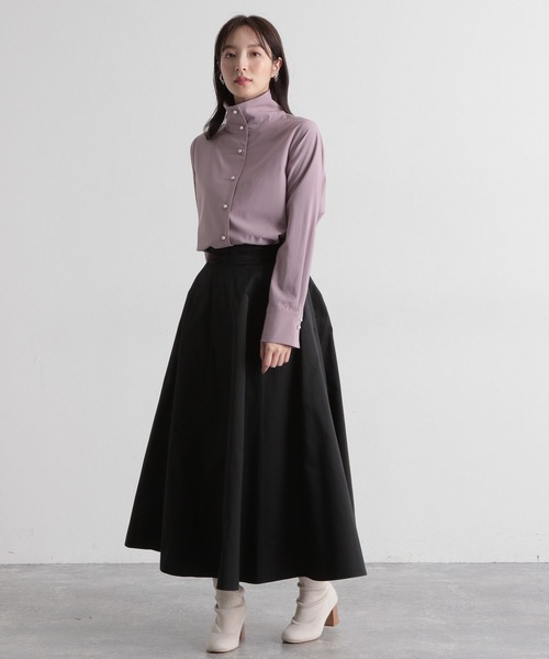 Andemiu(アンデミュウ)の「【選べる着丈/WEB限定】アソートガラスカート173772(スカート・レディース・ブラック/グリーン/ホワイト系8/ネイビー系/ブルー/ボルドー・FREE/フリー)」の12枚目の写真