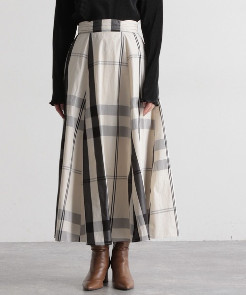 Andemiu(アンデミュウ)の「【選べる着丈/WEB限定】アソートガラスカート173772(スカート・レディース・ブラック/グリーン/ホワイト系8/ネイビー系/ブルー/ボルドー・FREE/フリー)」の21枚目の写真