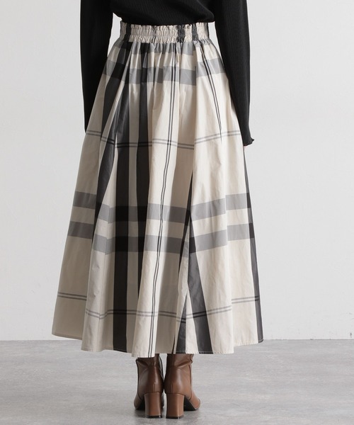 Andemiu(アンデミュウ)の「【選べる着丈/WEB限定】アソートガラスカート173772(スカート・レディース・ブラック/グリーン/ホワイト系8/ネイビー系/ブルー/ボルドー・FREE/フリー)」の15枚目の写真