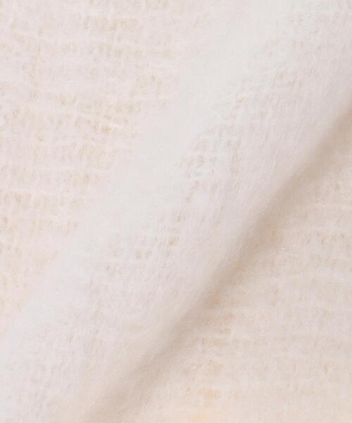 INGNI（イング）の「マカロンボリュームストール（ストール/ショール・レディース・オフホワイト/ピンク/ミント/モカ/ラベンダー・ONE SIZE）」の7枚目の写真