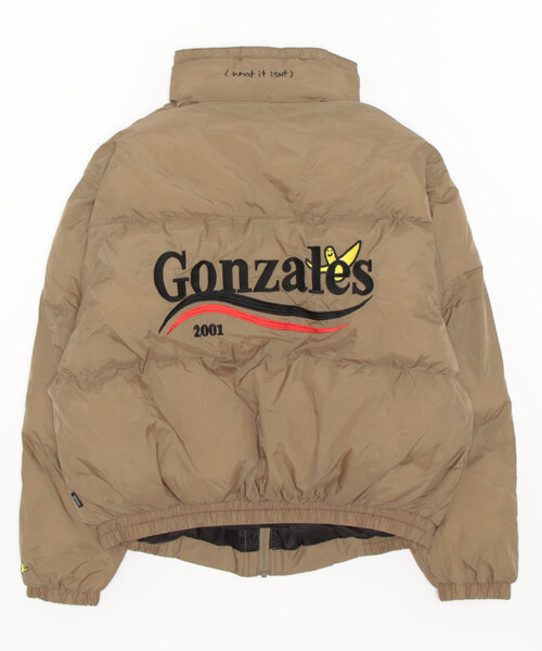 GONZ STAND COLLAR JACKET / 中綿 スタンド ジャケット 【（What it isNt）ART BY MARKGONZALES / (ワットイットイズント) アートバイ マークゴンザレス 】
