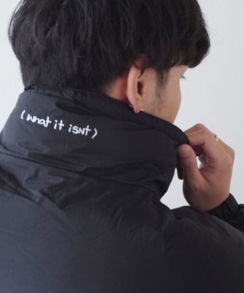 GONZ STAND COLLAR JACKET / 中綿 スタンド ジャケット 【（What it isNt）ART BY MARKGONZALES / (ワットイットイズント) アートバイ マークゴンザレス 】