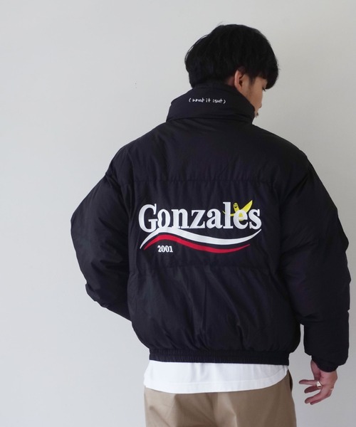 GONZ STAND COLLAR JACKET / 中綿 スタンド ジャケット 【（What it isNt）ART BY MARKGONZALES / (ワットイットイズント) アートバイ マークゴンザレス 】