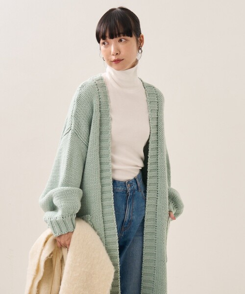 Freada グラニースクエアロングカーディガン フリークスストア（Freada 