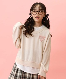 VIVIAN BLUE | 【VIVIAN BLUE】フェイクレイヤードトップス(スウェット)