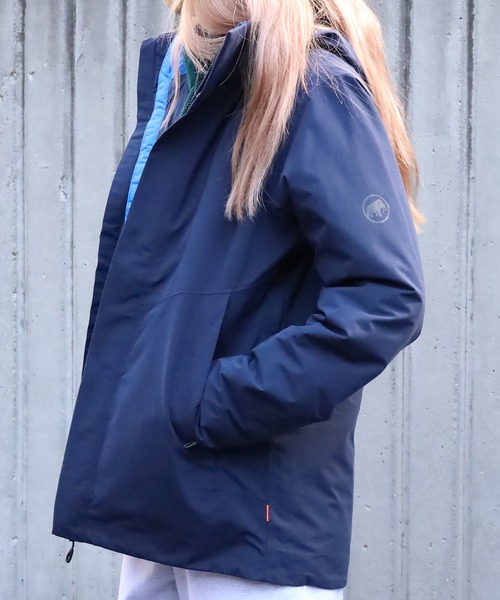 Mammut(マムート)の「MAMMUT/マムート Trovat 3 in 1 HS Hooded ジャケット(ダウンジャケット/コート・メンズ・ブラック/ネイビー・L/M)」の20枚目の写真