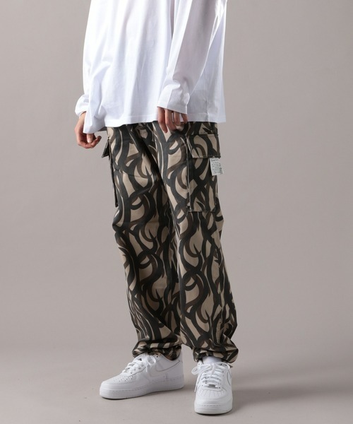 L.H.P Private Brand(エルエイチピープライベートブランド)の「DankeSchon/ダンケシェーン/トライバルカーゴパンツ(その他パンツ・メンズ・グレー/ベージュ・S/L)」の10枚目の写真