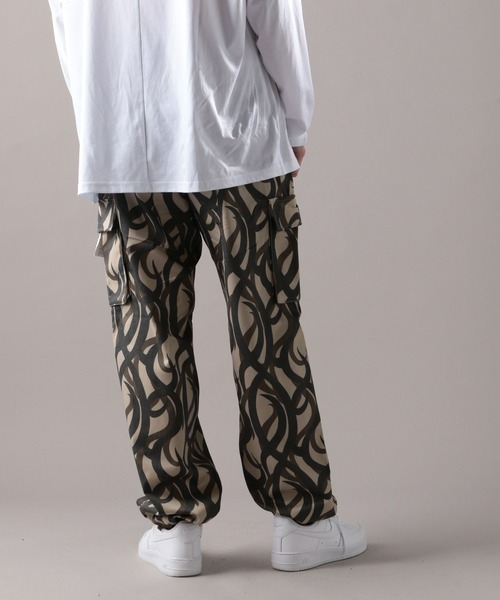 L.H.P Private Brand(エルエイチピープライベートブランド)の「DankeSchon/ダンケシェーン/トライバルカーゴパンツ(その他パンツ・メンズ・グレー/ベージュ・S/L)」の12枚目の写真