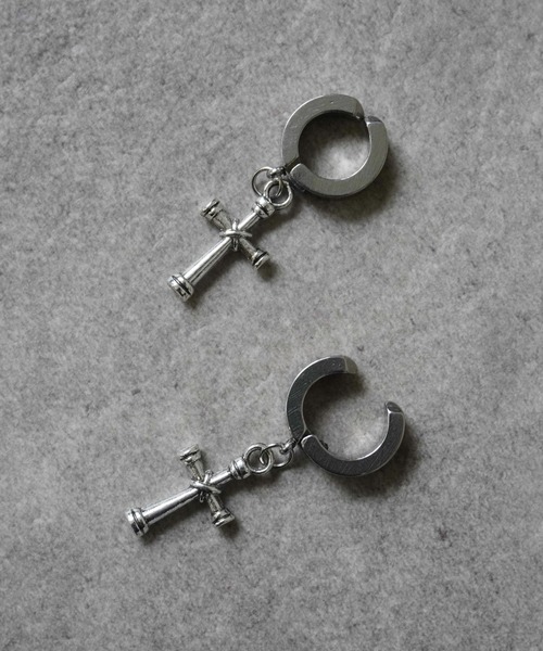 Port（ポート）の「メンズライク ドロップモチーフ イヤーカフ（イヤーカフ・メンズ・シルバー系その他/ブラック系その他/シルバー/ブラック/ブラック系その他2/シルバー系その他2・FREE）」の12枚目の写真