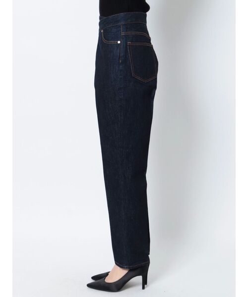 LAGUNAMOON（ラグナムーン）の「ウエストアシンメトリーデニムパンツ（デニムパンツ・レディース・ライトブルー/インディゴブルー・MEDIUM/SMALL）」の17枚目の写真