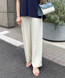 COLLAGE GALLARDAGALANTE | NEWジャージワイドパンツ/セットアップ可(スラックス)