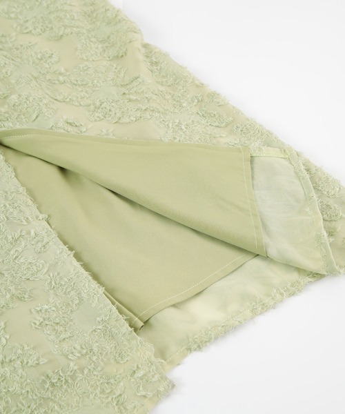 titivate（ティティベイト）の「シアージャガードキャミワンピース（ワンピース・レディース・ライトグリーン/ブラック/アイボリー・M/S/L）」の5枚目の写真