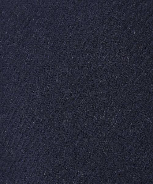 NOLLEY'S goodman（ノーリーズグッドマン）の「HIVER JACKET スタンドカラー メルトン ブルゾン（ブルゾン・メンズ・ブラック/ネイビー・M/L/S）」の8枚目の写真