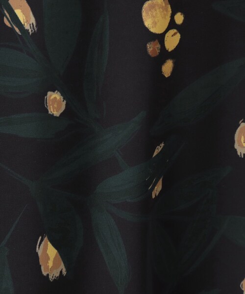 THE SHOP TK （ザ ショップ ティーケー ）の「◆【1枚でサマになる/華やか】ミモザブーケ柄イージーワイドパンツ（その他パンツ・レディース・ブラック系/ホワイト系3・99/12/13）」の17枚目の写真