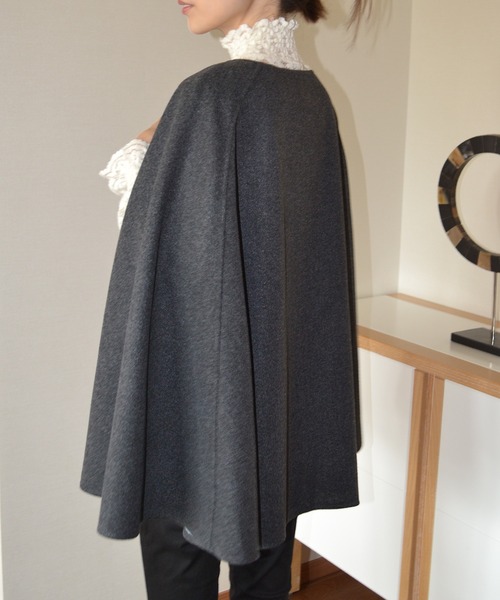 【新品タグ付き】ミュゼ　ワフト　ポンチョケープ　ブラック　完売希少 新品タグ付き】ミュゼワフトポンチョケープブラック完売希少