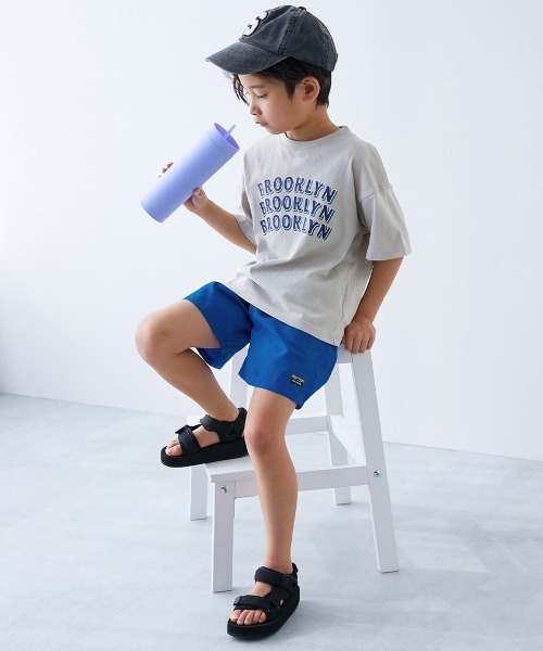 devirock（デビロック）の「【水はじく】撥水ナイロン ショートパンツ(水陸両用)（その他パンツ・キッズ・バイオレット/ブラック/テラコッタ/ブルー系その他/グリーン系その他/ピンク系6/ロイヤルブルー/オレンジ系その他/グリーン系その他2/エメラルド・100cm/110cm/120cm/130cm/140cm/150cm/160cm）」の12枚目の写真