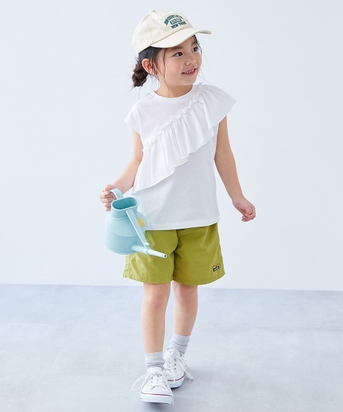 devirock（デビロック）の「【水はじく】撥水ナイロン ショートパンツ(水陸両用)（その他パンツ・キッズ・バイオレット/ブラック/テラコッタ/ブルー系その他/グリーン系その他/ピンク系6/ロイヤルブルー/オレンジ系その他/グリーン系その他2/エメラルド・100cm/110cm/120cm/130cm/140cm/150cm/160cm）」の14枚目の写真