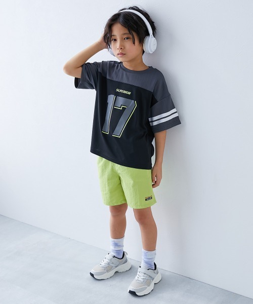 devirock（デビロック）の「【水はじく】撥水ナイロン ショートパンツ(水陸両用)（その他パンツ・キッズ・バイオレット/ブラック/テラコッタ/ブルー系その他/グリーン系その他/ピンク系6/ロイヤルブルー/オレンジ系その他/グリーン系その他2/エメラルド・100cm/110cm/120cm/130cm/140cm/150cm/160cm）」の15枚目の写真