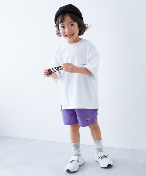 devirock（デビロック）の「【水はじく】撥水ナイロン ショートパンツ(水陸両用)（その他パンツ・キッズ・バイオレット/ブラック/テラコッタ/ブルー系その他/グリーン系その他/ピンク系6/ロイヤルブルー/オレンジ系その他/グリーン系その他2/エメラルド・100cm/110cm/120cm/130cm/140cm/150cm/160cm）」の16枚目の写真