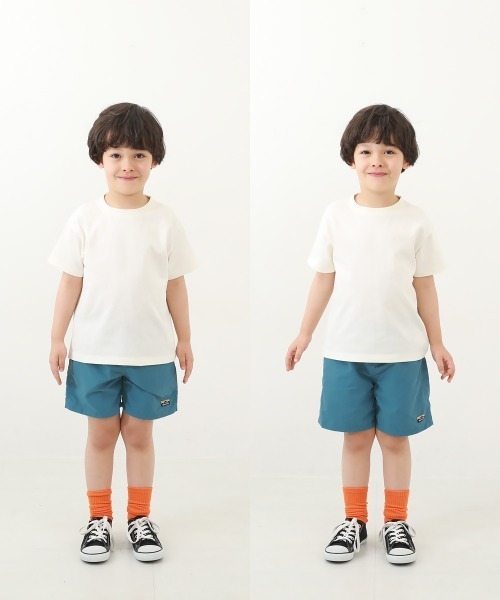 devirock（デビロック）の「【水はじく】撥水ナイロン ショートパンツ(水陸両用)（その他パンツ・キッズ・バイオレット/ブラック/テラコッタ/ブルー系その他/グリーン系その他/ピンク系6/ロイヤルブルー/オレンジ系その他/グリーン系その他2/エメラルド・100cm/110cm/120cm/130cm/140cm/150cm/160cm）」の19枚目の写真